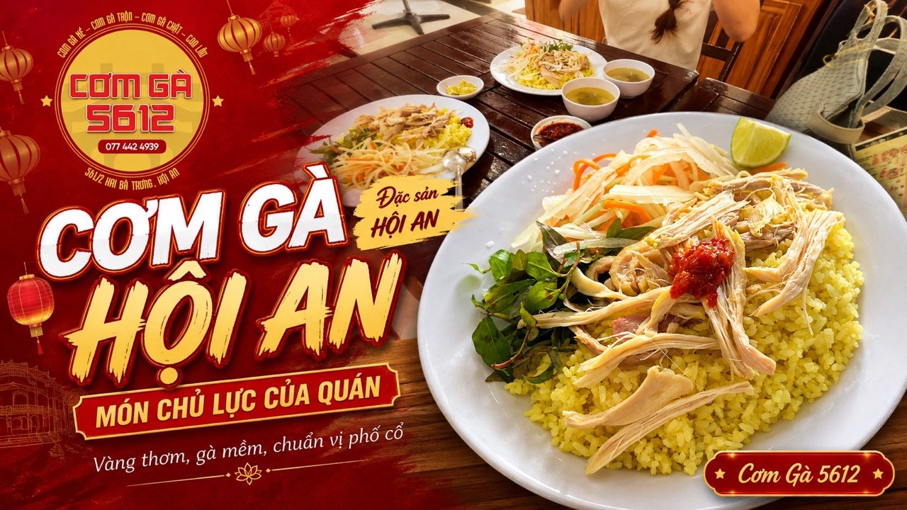 Cơm gà Hội An khác cơm gà Tam Kỳ và Đà Nẵng thế nào? 1 com-ga-hoi-an-ngon