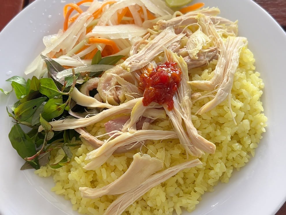 Hoi An style chicken rice